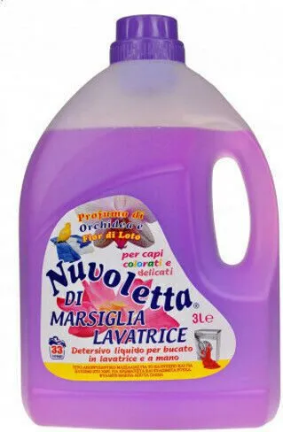 YΓΡΟ ΠΛΥΝΤΗΡΙΟΥ NUVOLETTA 3lit-33Μεζ ORCHIDEA e FIOR DI LOTO