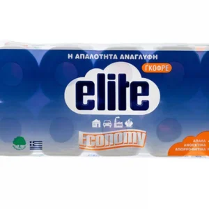 ΧΑΡΤΙ ΥΓΕΙΑΣ ELITE EC ΓΚΟΦΡΕ 10 ΤΕΜ x 82gr 2ΦΥΛΛΑ