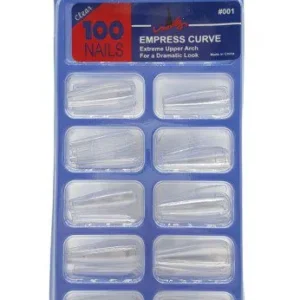 Tips Νυχιών XL Coffin 100 τεμάχια -Clear