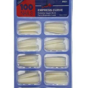 Tips Νυχιών XL Coffin 100 τεμάχια - Milky