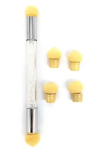 Εργαλείο Νυχιών Σφουγγαράκι για Ombre με 4 Ανταλλακτικά